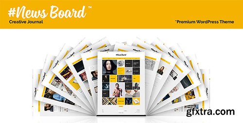 ThemeForest - #News Board v1.1.0 - WordPress Theme - 11365794