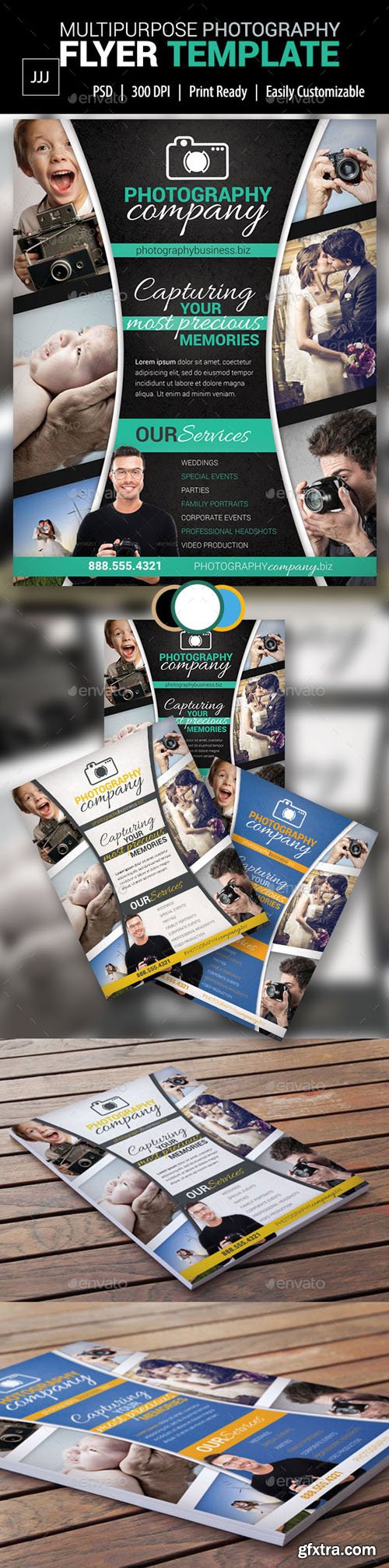 Photography Business Flyer 14 - Graphicriver 10057903