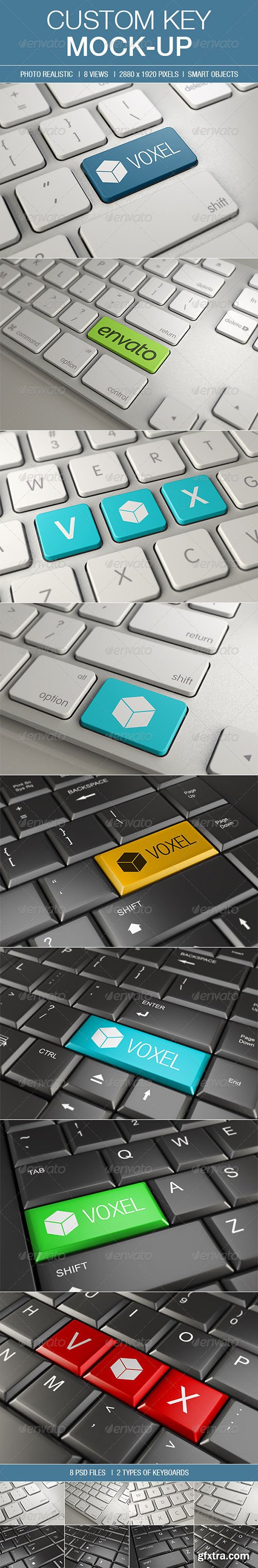 GraphicRiver - Custom Key Mockup 7238538