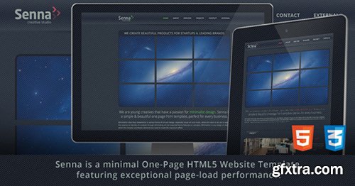 DevelopGo - Senna One Page HTML5 Template