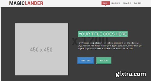 DevelopGo - MagicLander (HTML5 & CSS3)