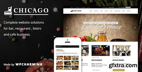 ThemeForest - Chicago v1.0.6 - Restaurant, Cafe, Bar and Bistro Theme - 10069477