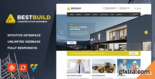 ThemeForest - BestBuild v2.2.1 - Construction & Building WP Theme - 11424772