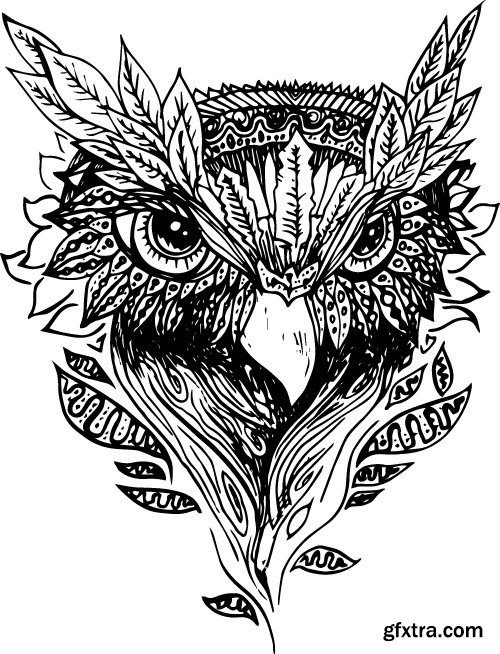 Tattoo element vector 2,  15 x EPS