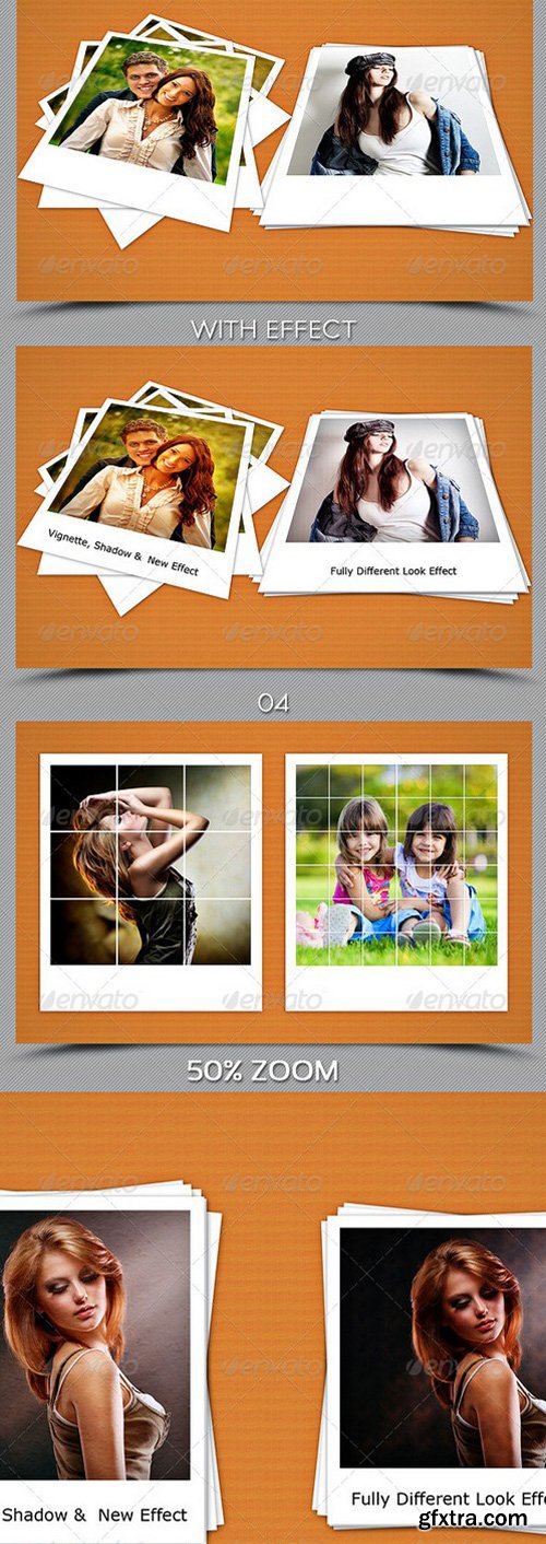 GraphicRiver - 7807214 4 Photo Frame Template Bundle