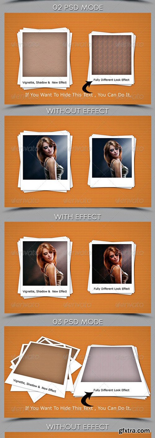 GraphicRiver - 7807214 4 Photo Frame Template Bundle