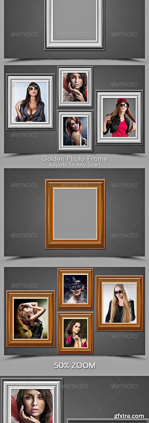 GraphicRiver - 7807214 4 Photo Frame Template Bundle