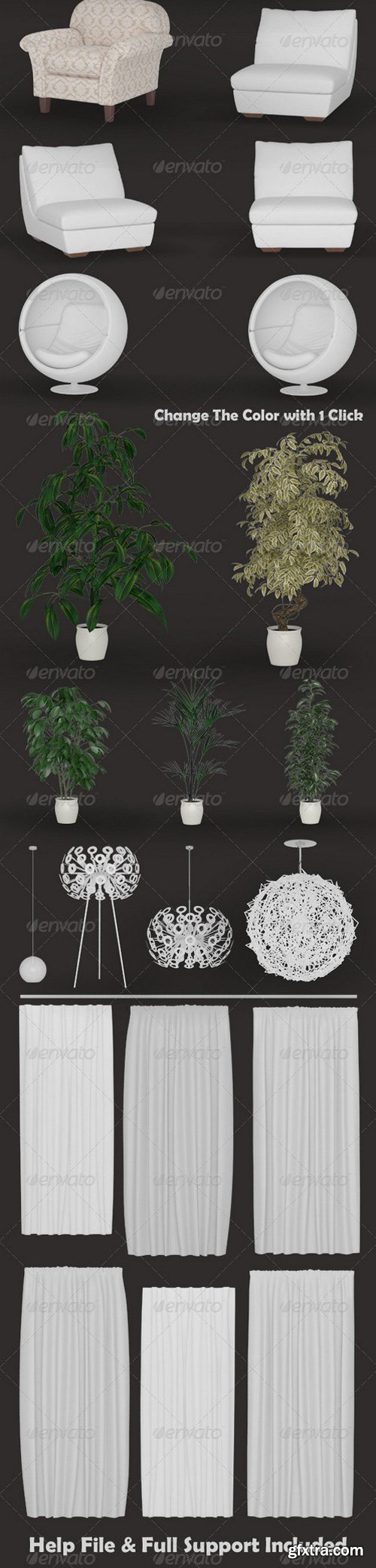 GraphicRiver - 4442814 Interior Kit