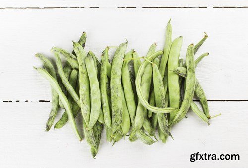 Asian noodles,green beans - 5 UHQ JPEG