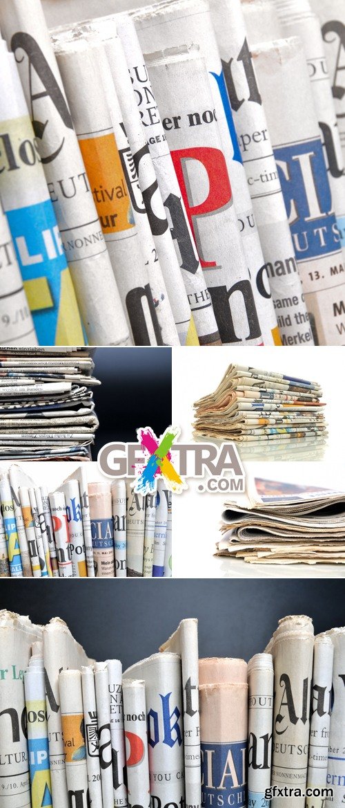 Stock Photo - Newspapers