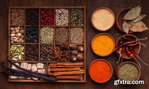 Beans, Rice, Spices - 7 UHQ JPEG