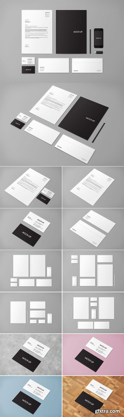 Stationery & Branding Mock-up - CM 20101