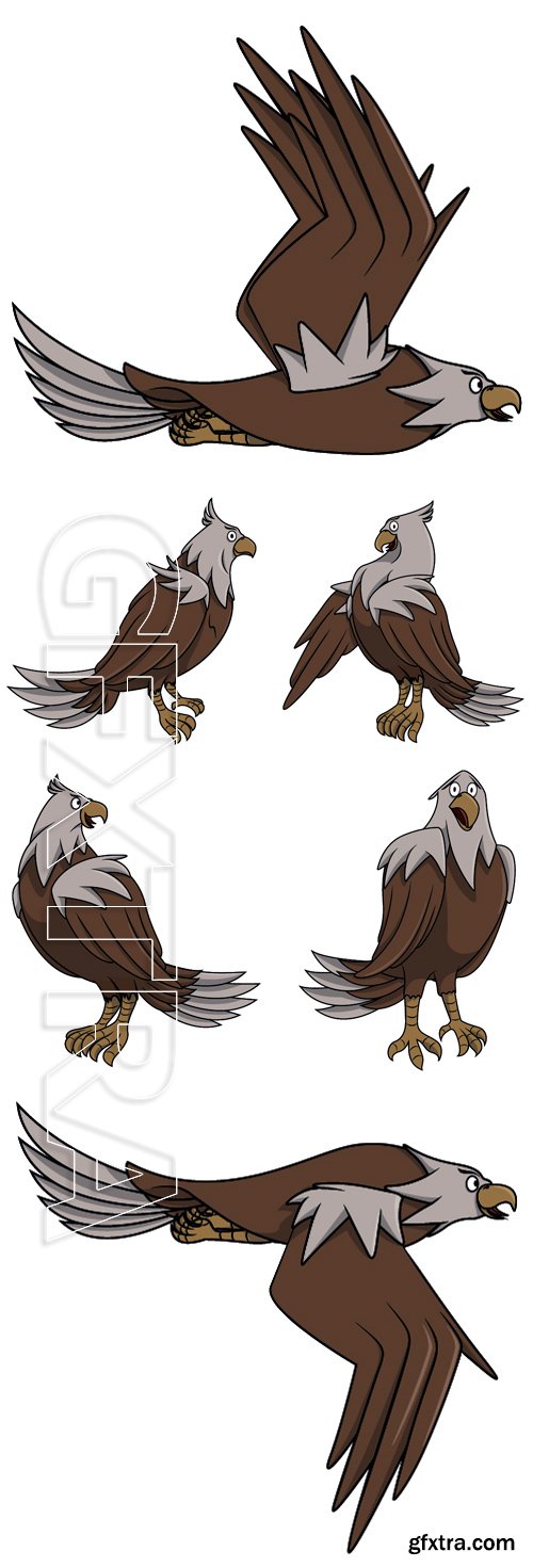 Stock Vectors - Eagle cartoon