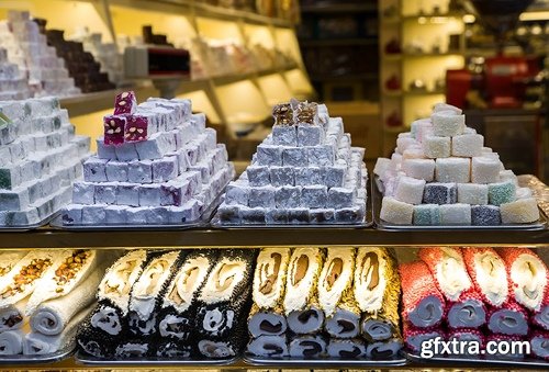 Traditional turkish delight at Grand Bazaar - 10 UHQ JPEG