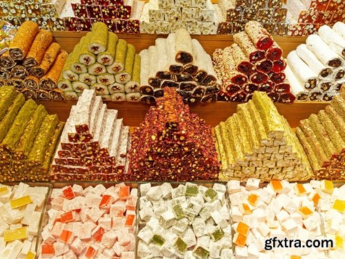 Traditional turkish delight at Grand Bazaar - 10 UHQ JPEG