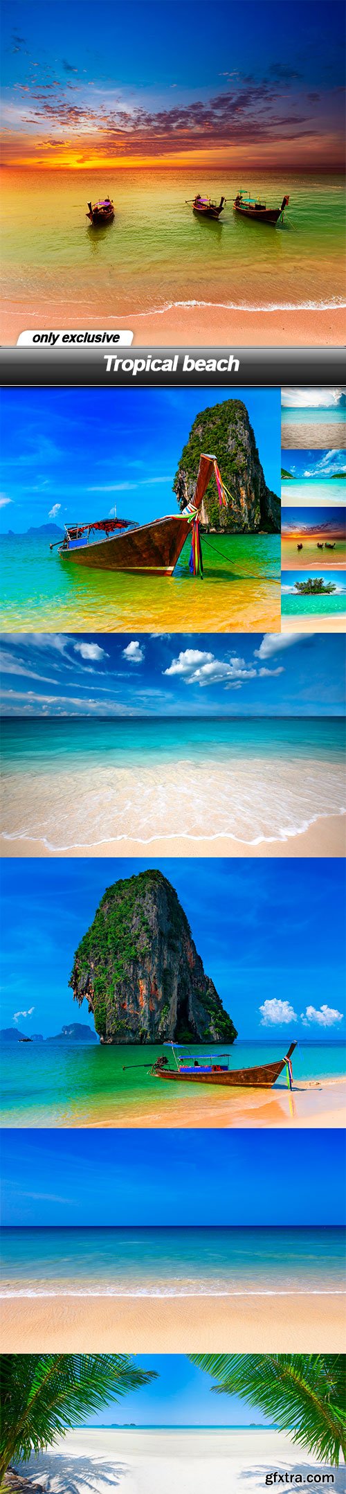 Tropical beach - 9 UHQ JPEG