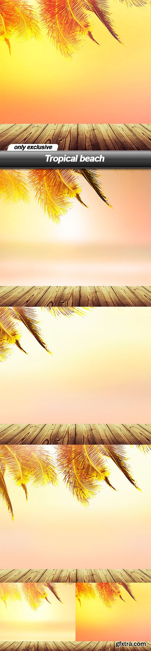 Tropical beach background - 9  UHQ JPEG