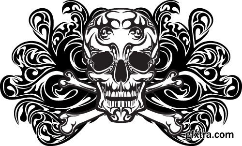 Tattoo element vector 3, 15 x EPS