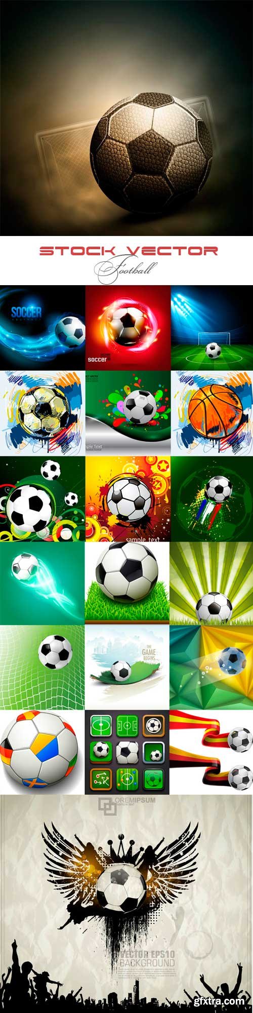 Football Stock vector