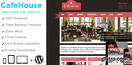 Mojo-Themes - CafeHouse Responsive HTML Template - FULL