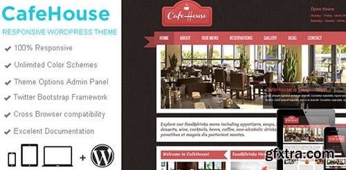 Mojo-Themes - CafeHouse v4.0.0 - Restaurant WordPress Theme