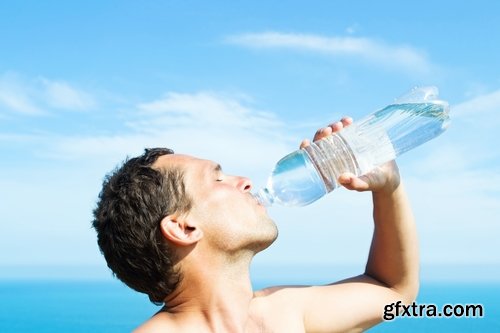 Collection of man drinks water sports fitness water bottle liquid people 25 HQ Jpeg