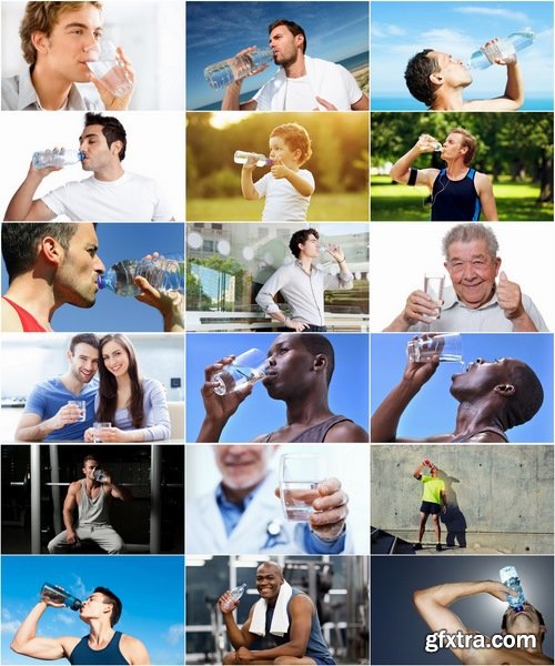 Collection of man drinks water sports fitness water bottle liquid people 25 HQ Jpeg