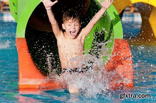 Collection of water park attraction slide vacation family vacation pool 25 HQ Jpeg