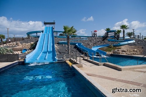 Collection of water park attraction slide vacation family vacation pool 25 HQ Jpeg