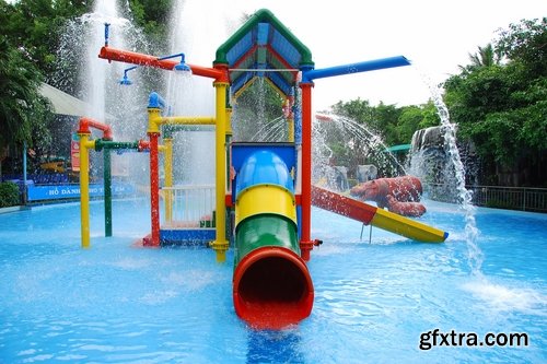 Collection of water park attraction slide vacation family vacation pool 25 HQ Jpeg