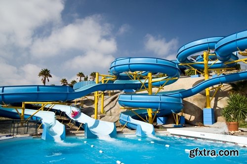 Collection of water park attraction slide vacation family vacation pool 25 HQ Jpeg