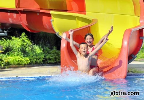 Collection of water park attraction slide vacation family vacation pool 25 HQ Jpeg