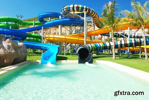 Collection of water park attraction slide vacation family vacation pool 25 HQ Jpeg