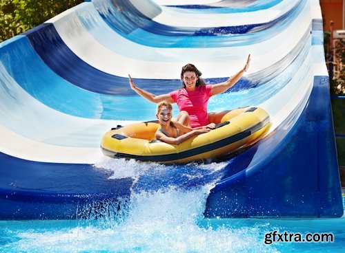 Collection of water park attraction slide vacation family vacation pool 25 HQ Jpeg