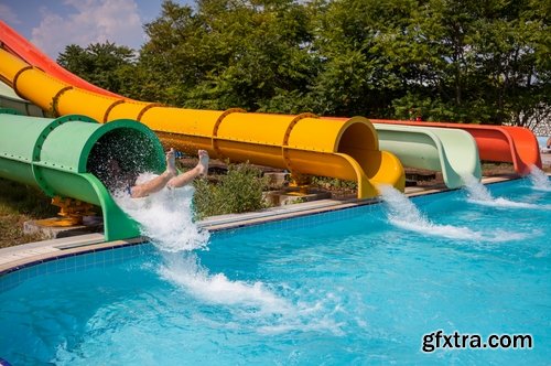 Collection of water park attraction slide vacation family vacation pool 25 HQ Jpeg