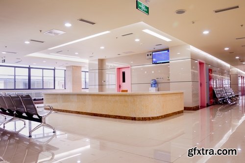 Collection interior hospital reception front desk hall chamber of medical equipment 25 HQ Jpeg