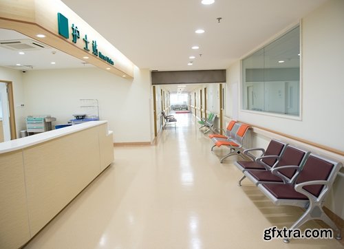 Collection interior hospital reception front desk hall chamber of medical equipment 25 HQ Jpeg