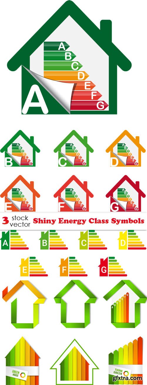 Vectors - Shiny Energy Class Symbols