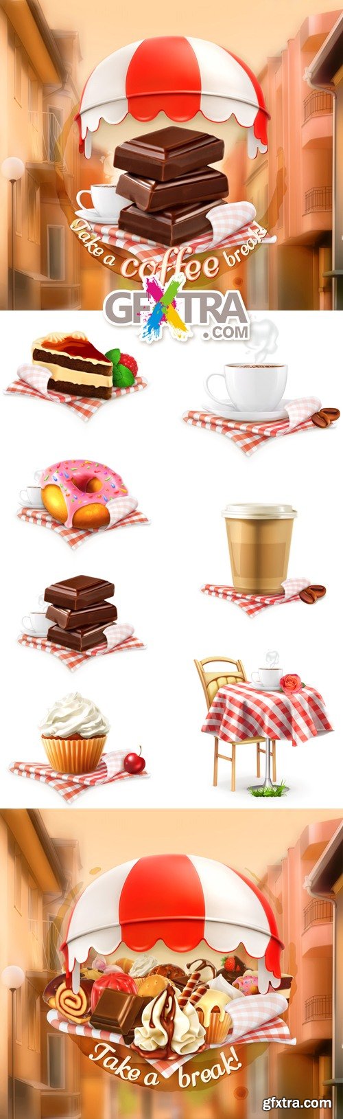 Sweets Vector