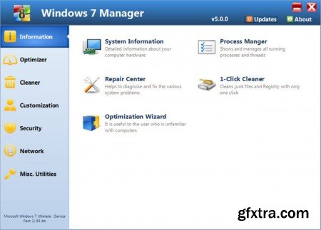 Yamicsoft Windows 7 Manager v5.1.4 Portable