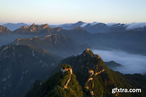 Collection Great Wall of China sunset landscape 25 HQ Jpeg