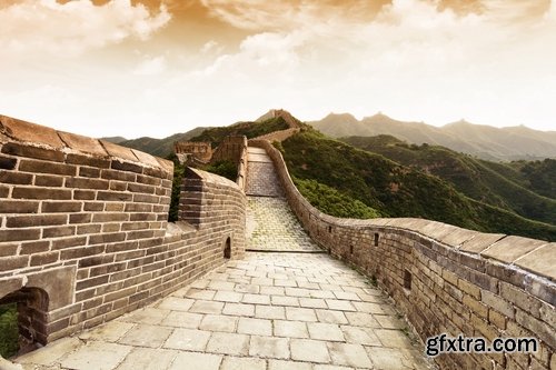 Collection Great Wall of China sunset landscape 25 HQ Jpeg