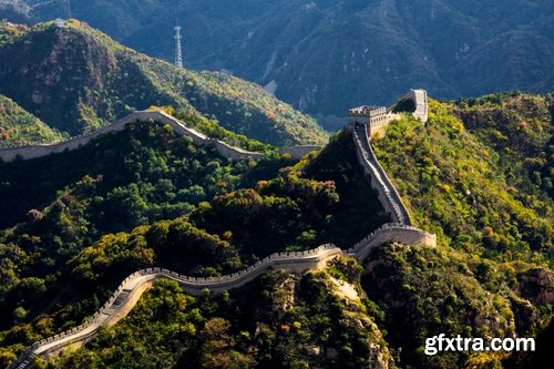 Collection Great Wall of China sunset landscape 25 HQ Jpeg