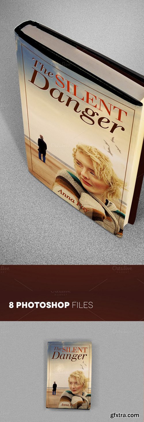 CM - Book Cover Mockup Dustjacket Edition 317870