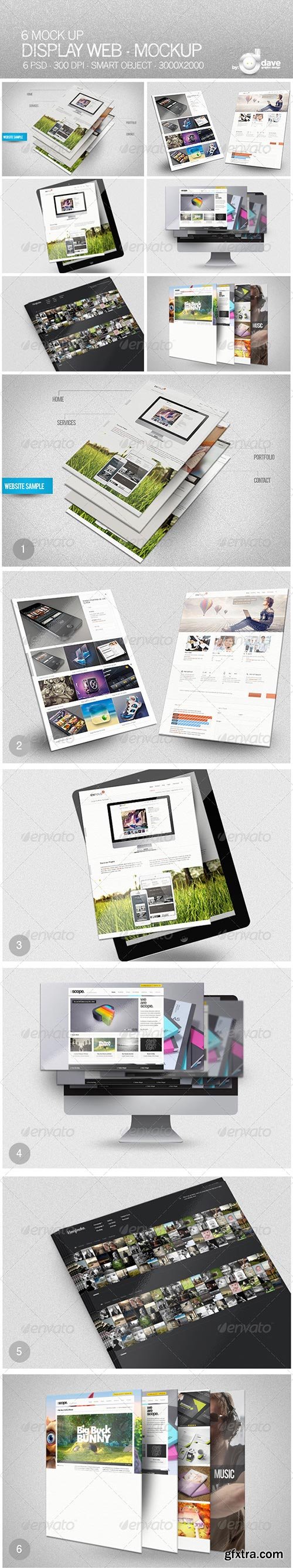 GraphicRiver - Display Web - Mockup