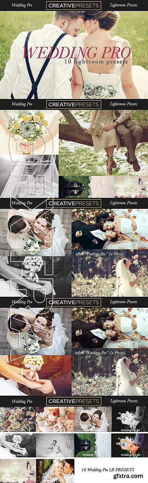 CM - Wedding Pro 10 Lightroom Presets 317766