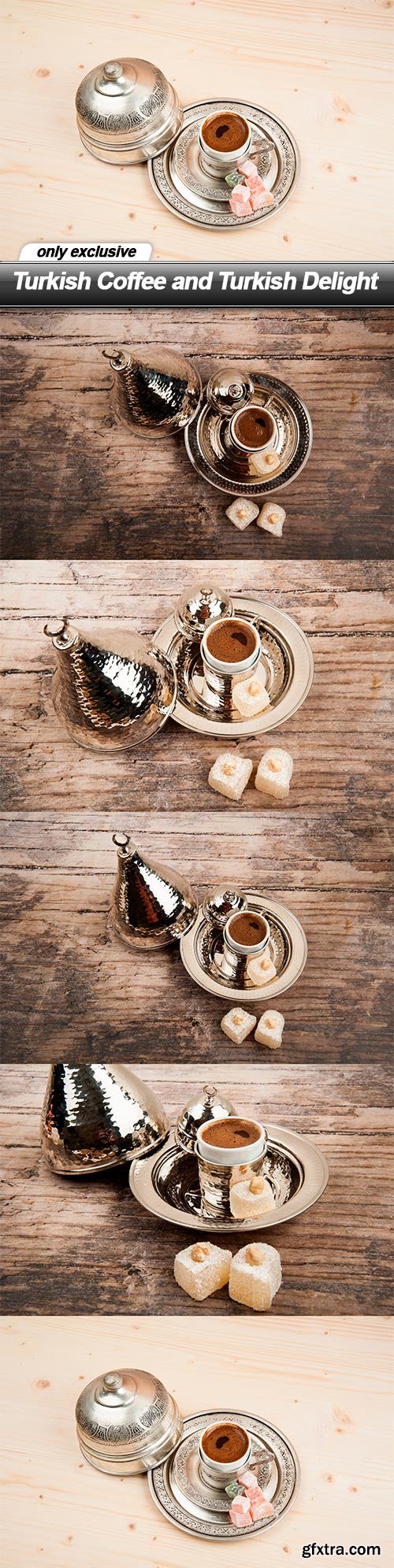 Turkish Coffee and Turkish Delight - 5 UHQ JPEG