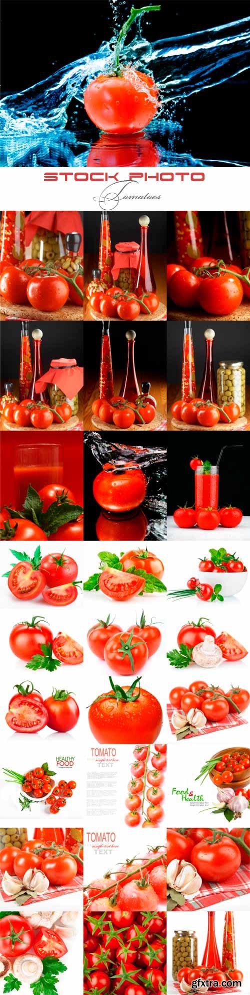 Tomatoes raster graphics