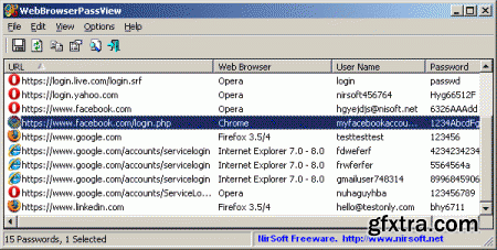 WebBrowserPassView v1.65 Final (+ Portable)