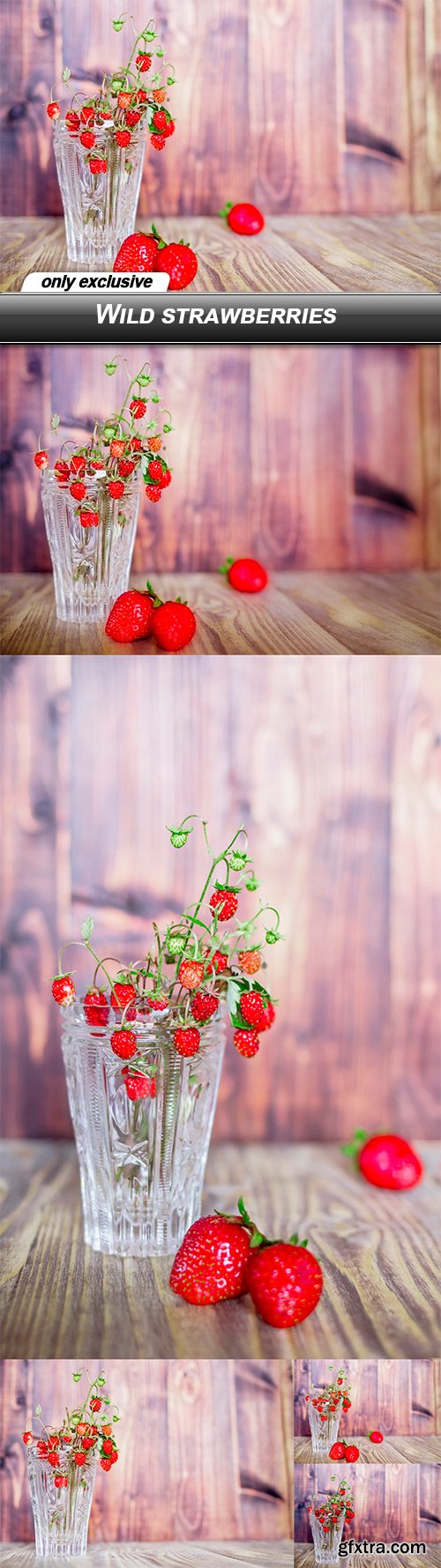 Wild strawberries - 5 UHQ JPEG